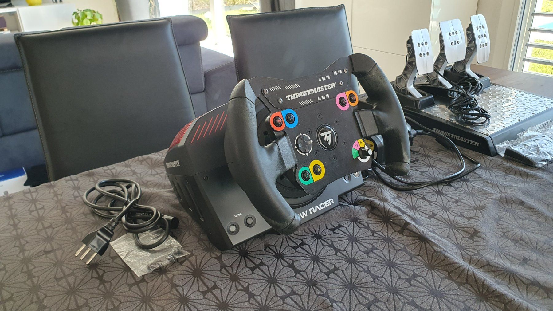 Controller: Thrustmaster TS-XW base + 2 volants + pédalier + shifter – Usato da Villiers venduto da Djobinne 9