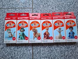 Komplettset: alle 6 Migros Story Mania Pocket Tonies neu/OVP