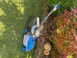 Tosaerba elettrico da giardino usato, in ottime condizion 54