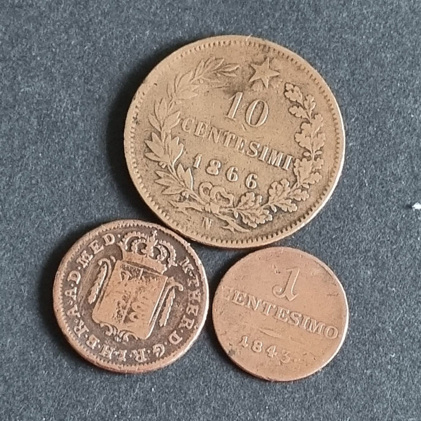 Tutti le monete: 3 pièces regno voir description – Usato da Genève venduto da cor_2ryx 1