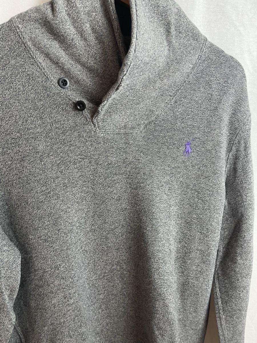 Ralph Lauren Pullover & Sweatshirts: Pull Ralph Lauren gris – Neu (gemäss Beschreibung) aus Les Avanchets von lunedeneige.shop 1