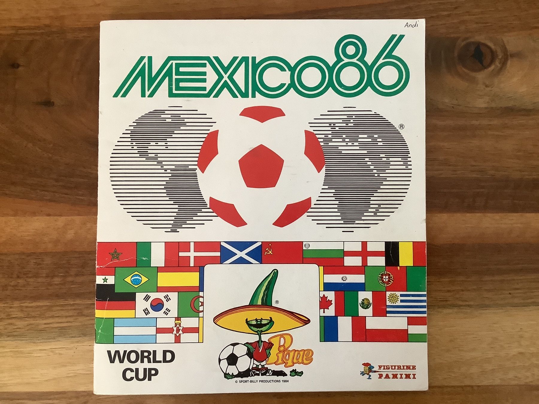 Panini Album: Panini Album WM 1986 – Usato da Bonstetten venduto da Lia29