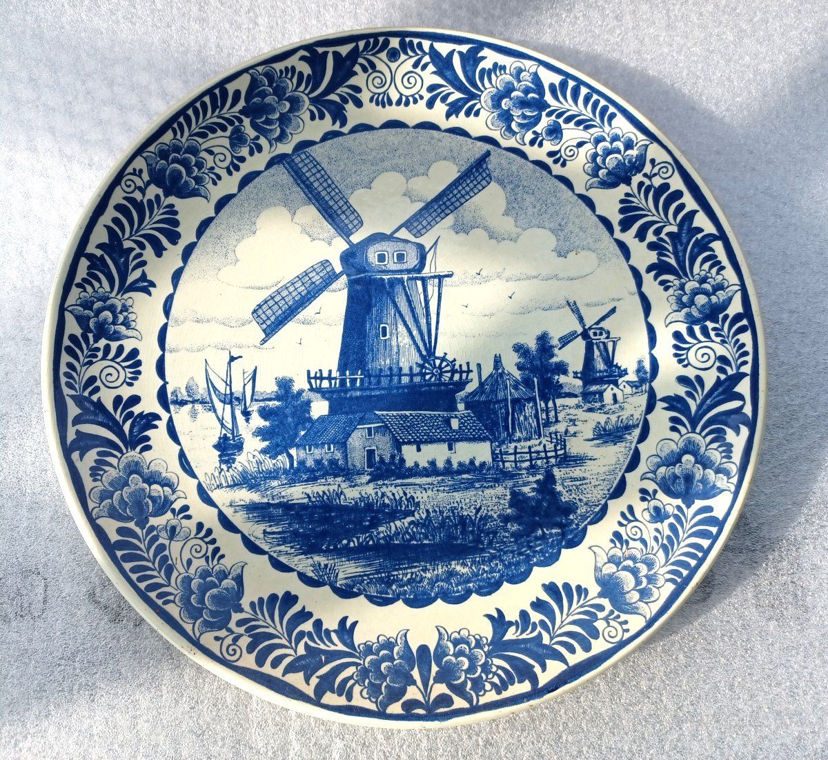 Piatti di portata: DELFTS Blau Platte 33cm -E63 – Usato da Morges venduto da vimajes12