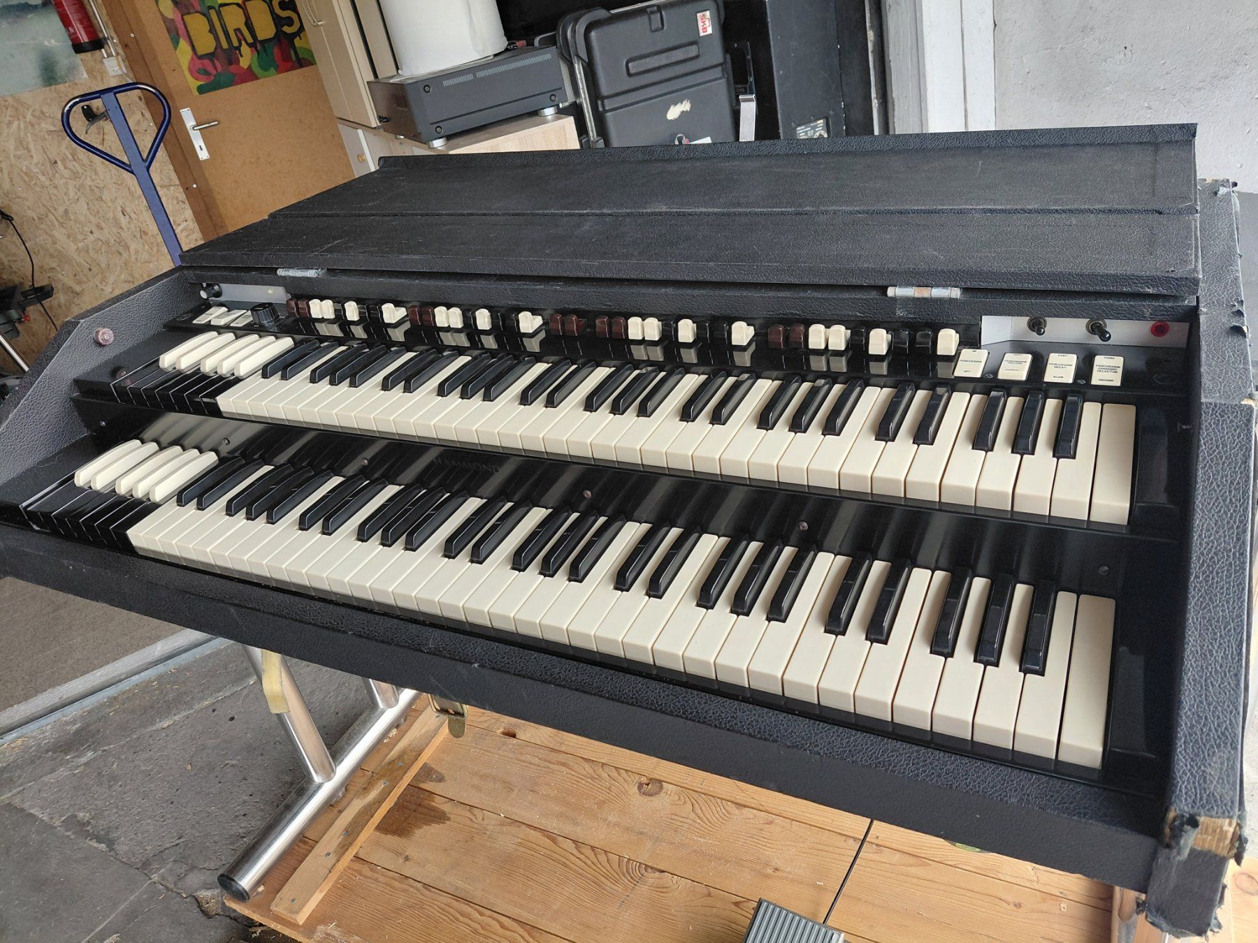 Hammond Strumenti musicali: Hammond Portabel mit Leslie 760 – Usato da Zäziwil venduto da jolefi