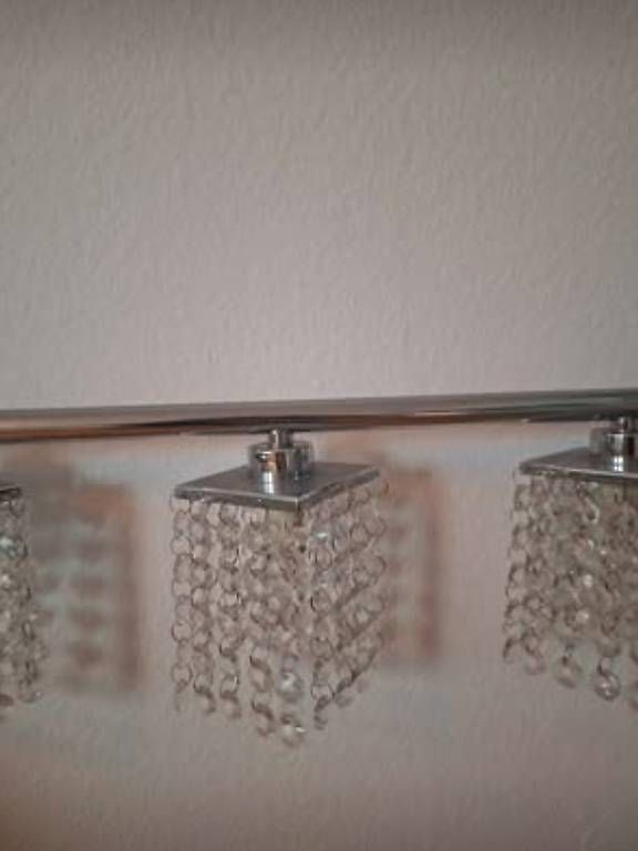 Lampadari & plafoniere: Esstischlampe mit "Kristall"elementen  – Usato da Schaffhausen venduto da ell_lrs7 4