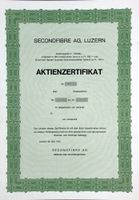 Secondfibre AG Luzern - 1972