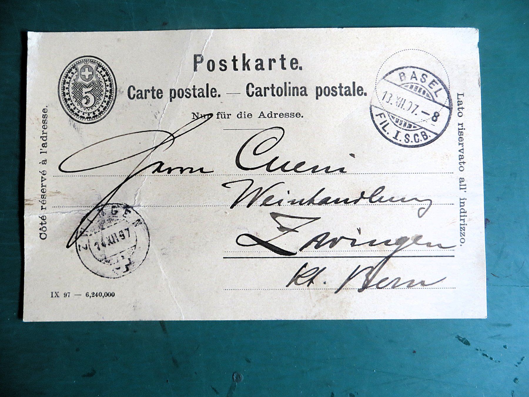 Cartes postales: Postkarten – D'occasion à Zwingen par Hemafa 3