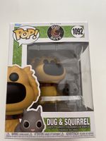 Figurine Funko Pop Dug & Ecureuil #1092 Disney Pixar Neuf