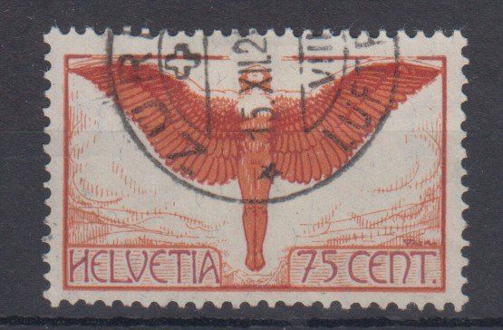 Tutti i francobolli: Poste aérienne n° 11 oblitéré 130.-- – Usato da Boécourt venduto da Denteles66