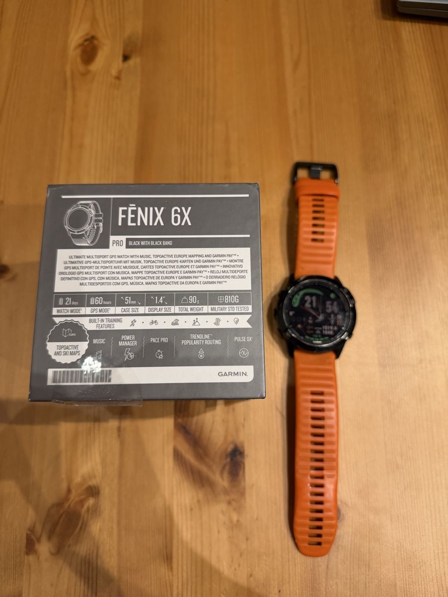 Garmin Smartwatch: Garmin fenix 6X PRO – D'occasion à S. Carlo GR par Panfre 1