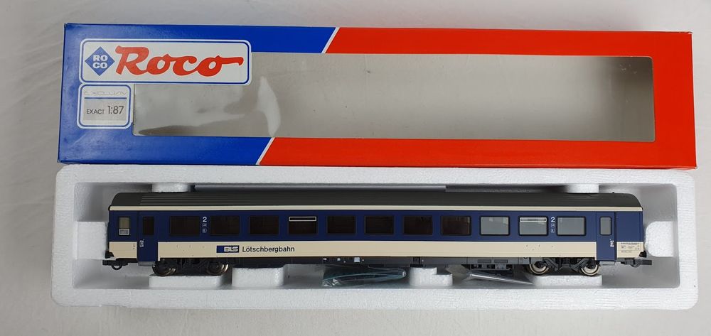Roco 44894 BLS Interregio EW IV 2.Kl. neuwertig, OVP (Neu (gemäss ...