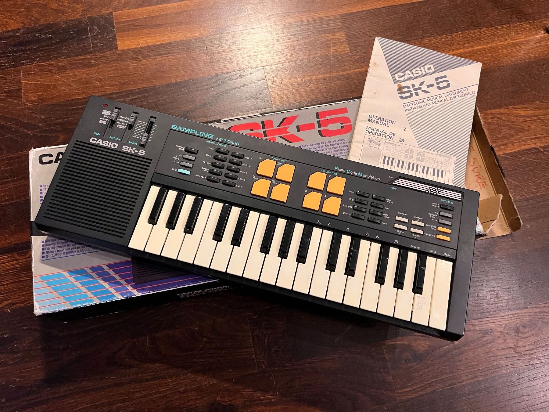 Casio Strumenti musicali: Casio SK-5 Sampling Keyboard – Usato da Turgi venduto da stefanroos