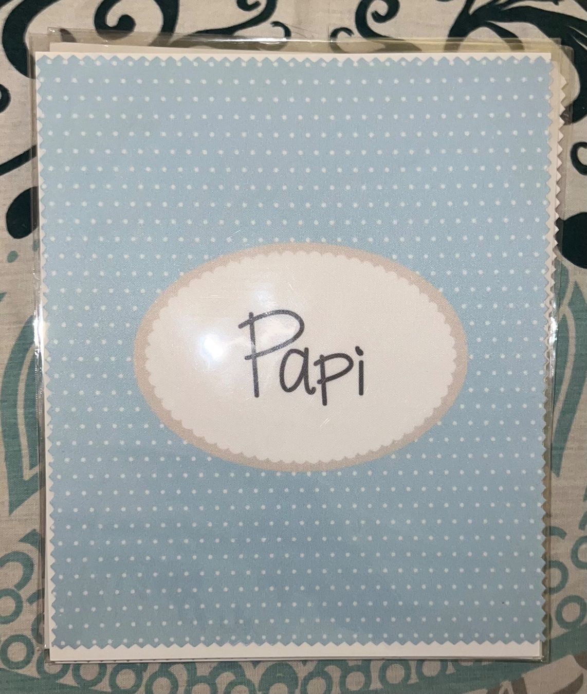 Altro in  Abbigliamento & Accessori: • Brillenputztuch „Papi“ • – Nuovo (secondo la descrizione) da Basel venduto da mendoza13