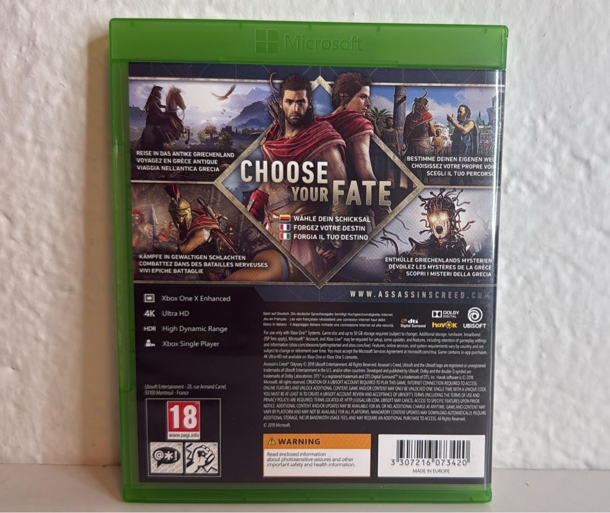 Microsoft Giochi: Assassin's Creed: Odyssey - Xbox One Game, Great Condition – Usato da Ehrendingen venduto da bubulence 1