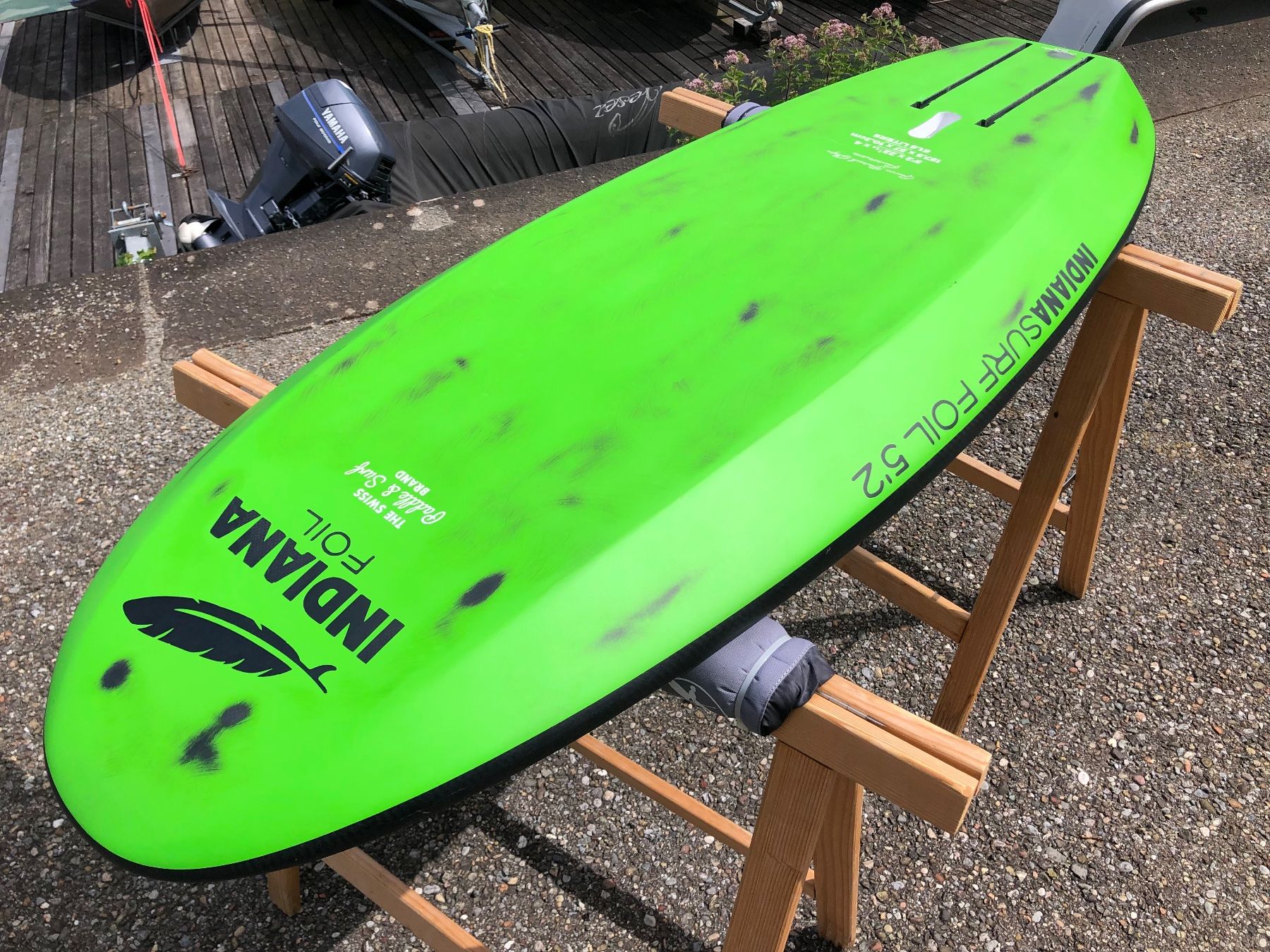 Tavole da surf e di nuoto: Indiana 5'2 Surf/WingFoil Carbon – Usato da Oberrieden venduto da WhiteWaveAG 7