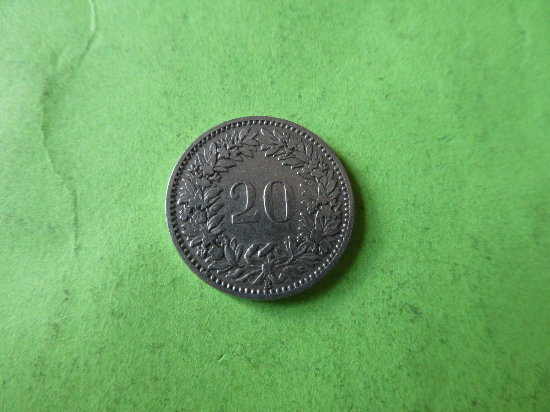 Tutti le monete: Schweiz 1898,  20 Rappen – Usato da Hinterforst venduto da rohusri 1