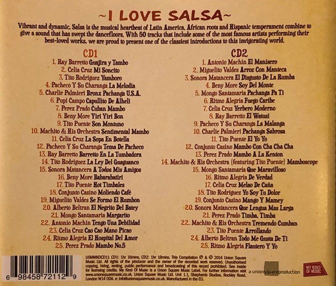 CD: I love Salsa – Usato da Grüningen venduto da azulgris 1