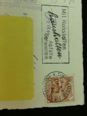 Cartoline postali: Schaffhausen Munot 1944 – Usato da Schaffhausen venduto da vintageworld 4