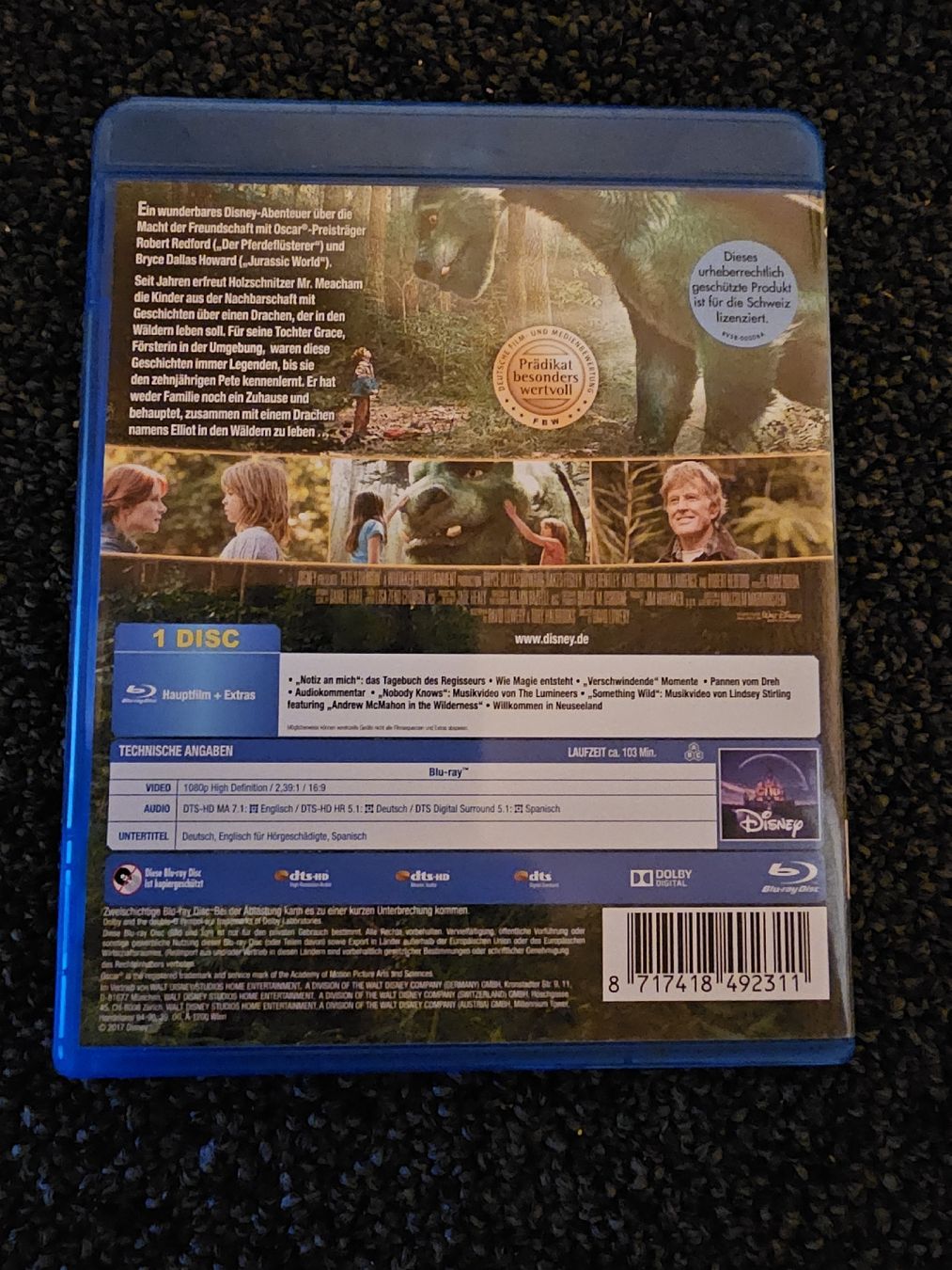 Tutti i DVDs: Elliott der Drache - Bluray – Usato da Ruswil venduto da jan_bxl5 1