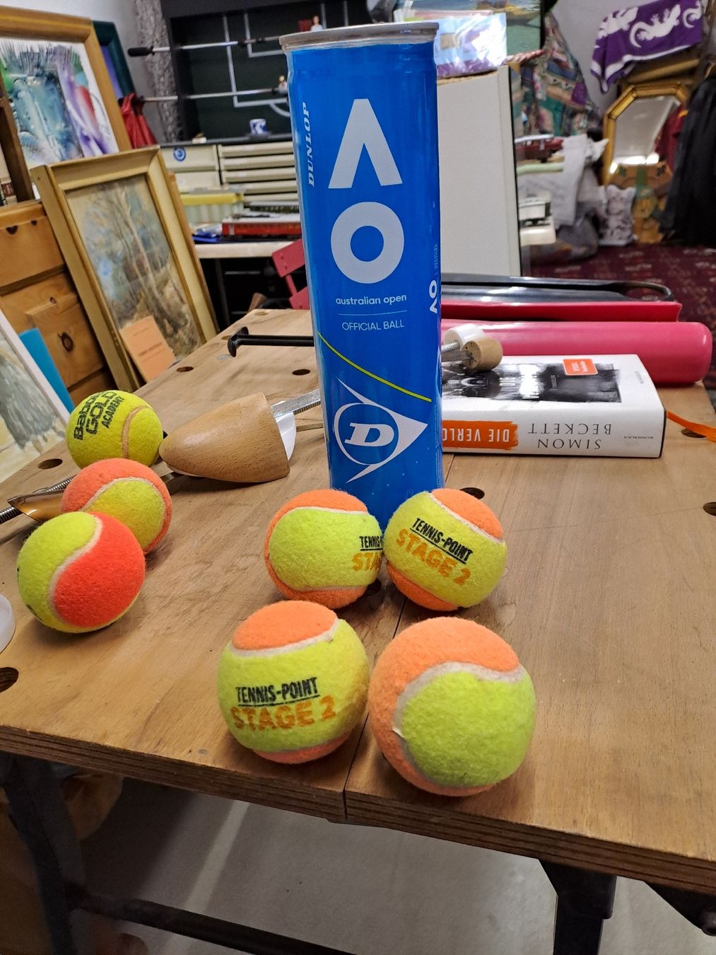 Bälle: Tennisbälle gebraucht 4 Stk. – Gebraucht aus Zürich von Schoebi19 2
