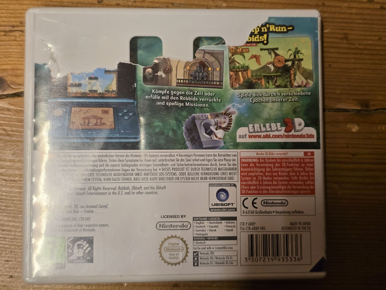 Nintendo Giochi: Nintendo 3DS Spiel: Rabbids 3D – Usato da Eggersriet venduto da Rotti44 2