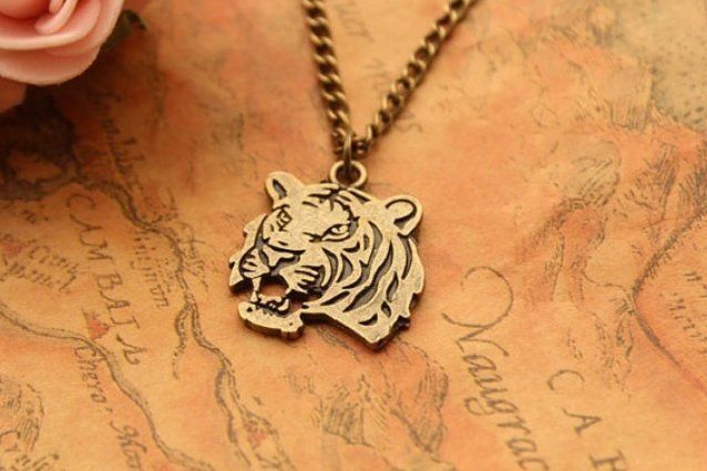 Ciondoli: Tiger Halskette – Nuovo e nell'imballaggio originale da Walenstadt venduto da SchnaeppchenRabe 1