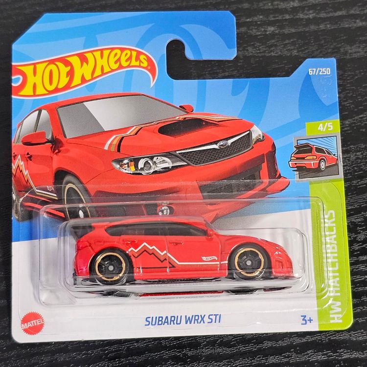 Voiture Miniature Hot Wheels Subaru - Échelle 1:64 - Occasion - Origine Malaisie