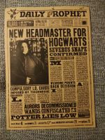 Affiche papier kraft Daily Prophet Harry Potter 