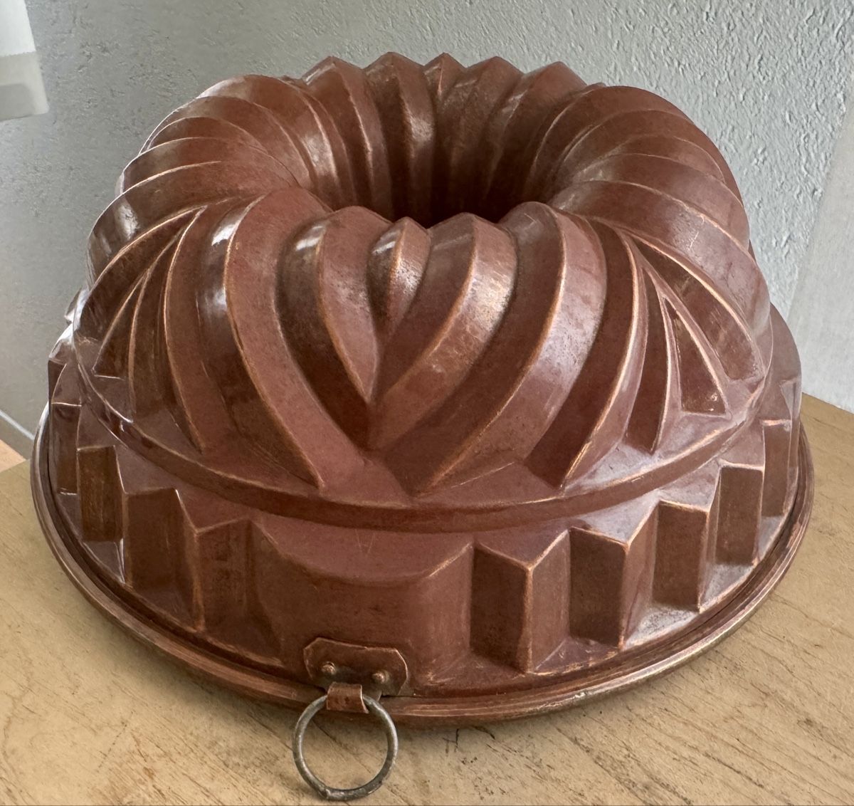 Teglie da forno: Schöne alte Backform aus Kupfer 26 cm – Usato da Rothrist venduto da Luckywinner