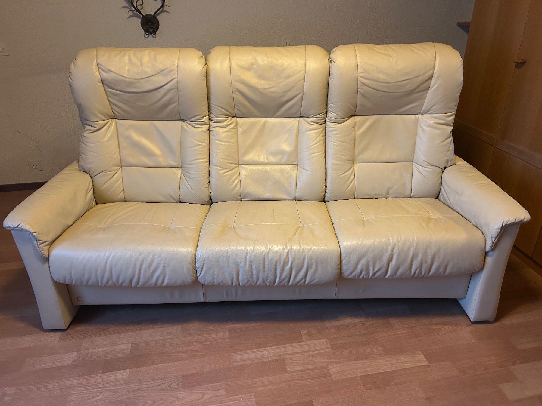 Divani: 3er Ledersofa Relax – Usato da Concise venduto da phi317 4