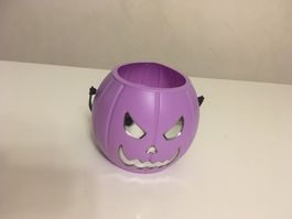 Halloween bucket for sweets - Purple - NEW