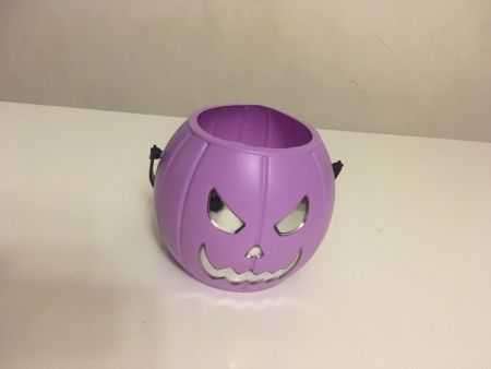 Halloween bucket for sweets - Purple - NEW