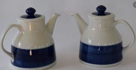 Coffee pots Rörstrand "Boil blue" / Roerstrand Kaffeekanne