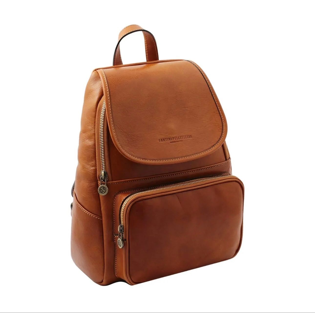 Zaini: Lederrucksack Venezia - Farbe: Honig – Nuovo e nell'imballaggio originale da Wittenbach venduto da WWW.DRILUBAGS.CH 5