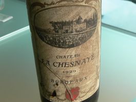 Bordeaux  1929 Rarität Jahrgangswein  Wein bald 100 Jährig !