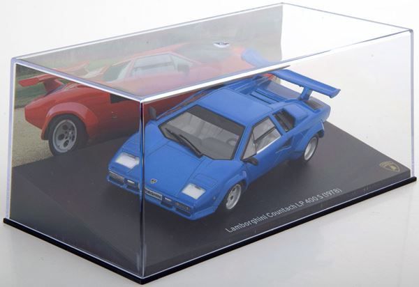Lamborghini Modellautos: Lamborghini Countach LP400S 1978-1982 blau     1:43 – Neu und originalverpackt aus Gerlafingen von espero88 5