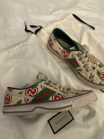 Gucci Sneaker mit Apfel Muster, Frühlings Look, Grösse 37