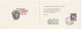 150e anniv. création des postes canton. genèvoises 1830-1980