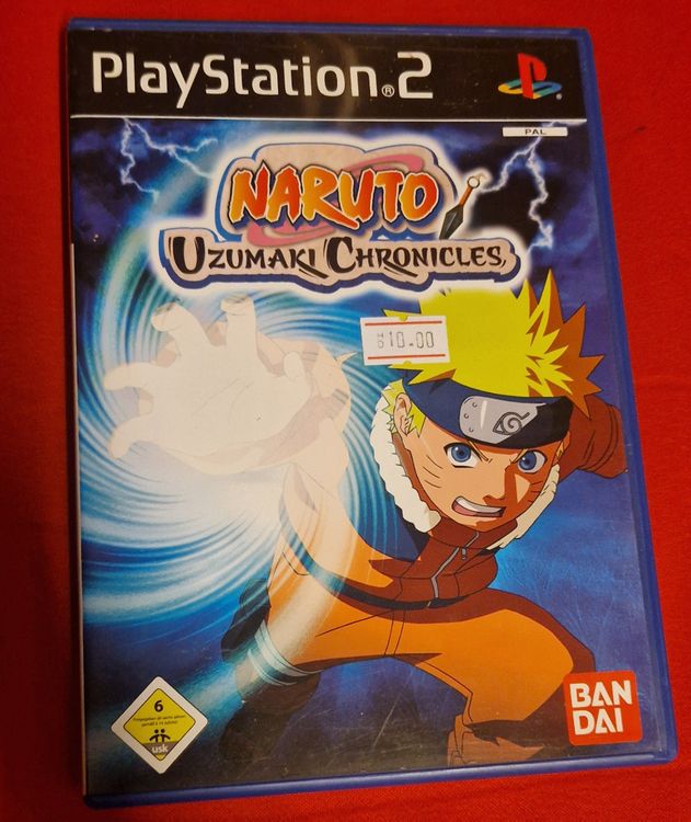 Naruto Uzumaki Chronicles Sur PS2, Neuf Scellé, Version US NTSC, édition Complète