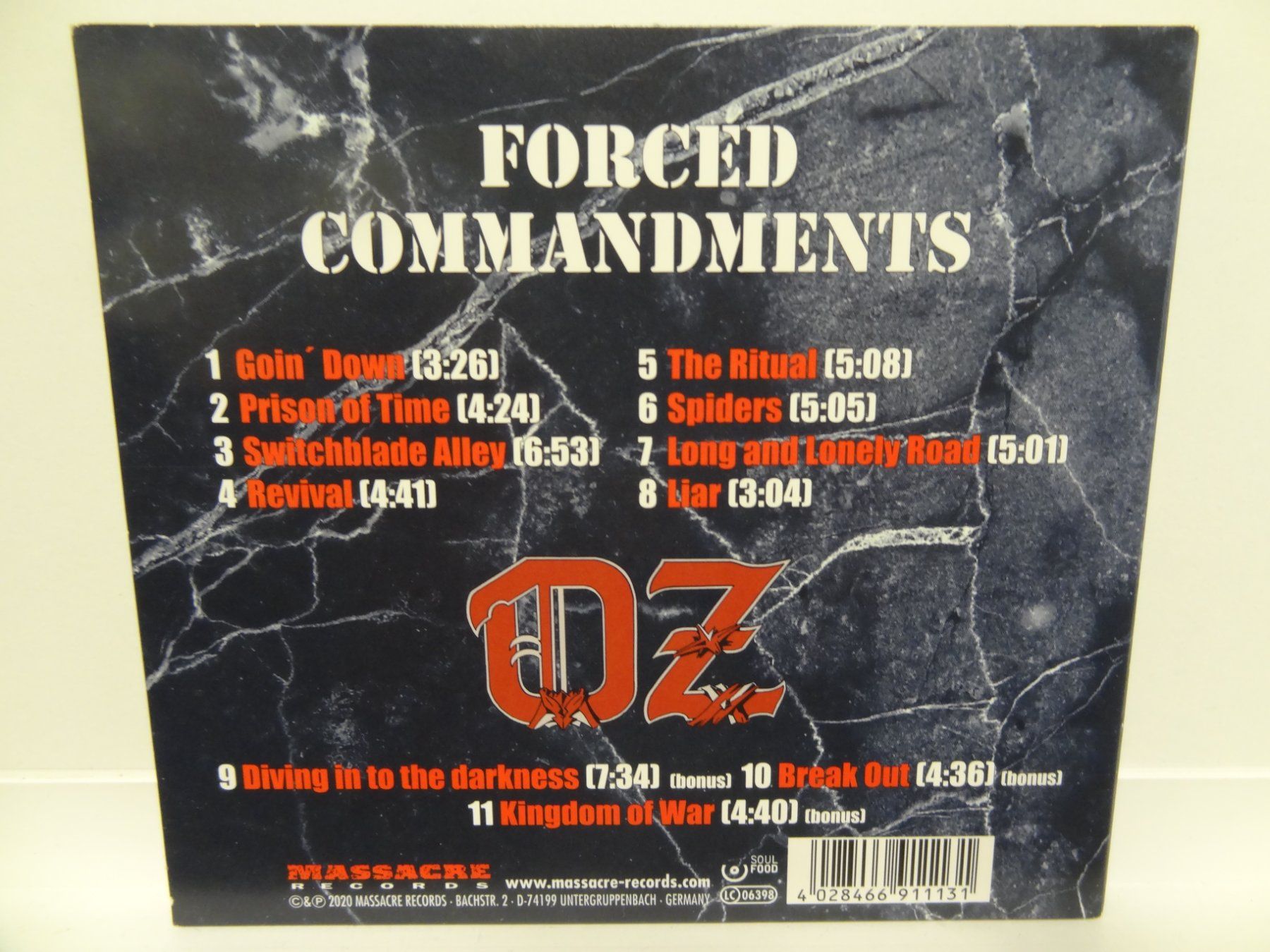 CDs: OZ - Forced Commandments CD – D'occasion à luzern par musicandart 1
