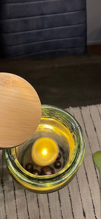 Lampade: Deko Leuchte im Glas – Usato da Birrwil venduto da Borro 3