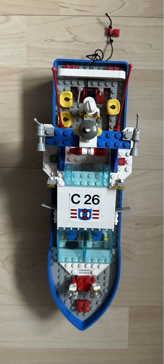 Lego Giocattoli: Lego System 4022 Seecutter C26 Schnellboot Boot – Usato da Haegendorf venduto da Chruege 8