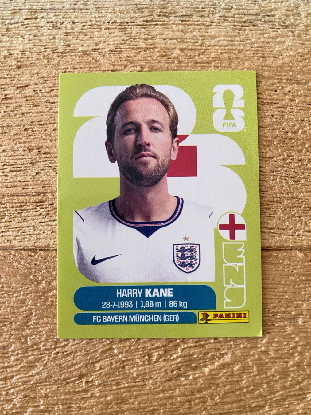 Panini Carte collezionabili: WM 2026 Panini Harry Kane ENG 18 Sticker – Usato da Zürich venduto da GueBi2009