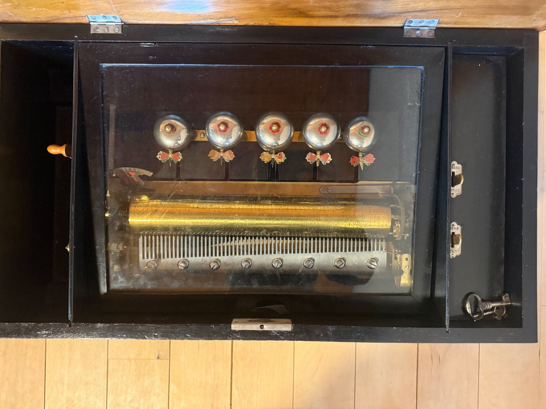 Carillon: Antike Musikspieldose aus Sainte- Croix – Usato da Wislikofen venduto da Unique169 2