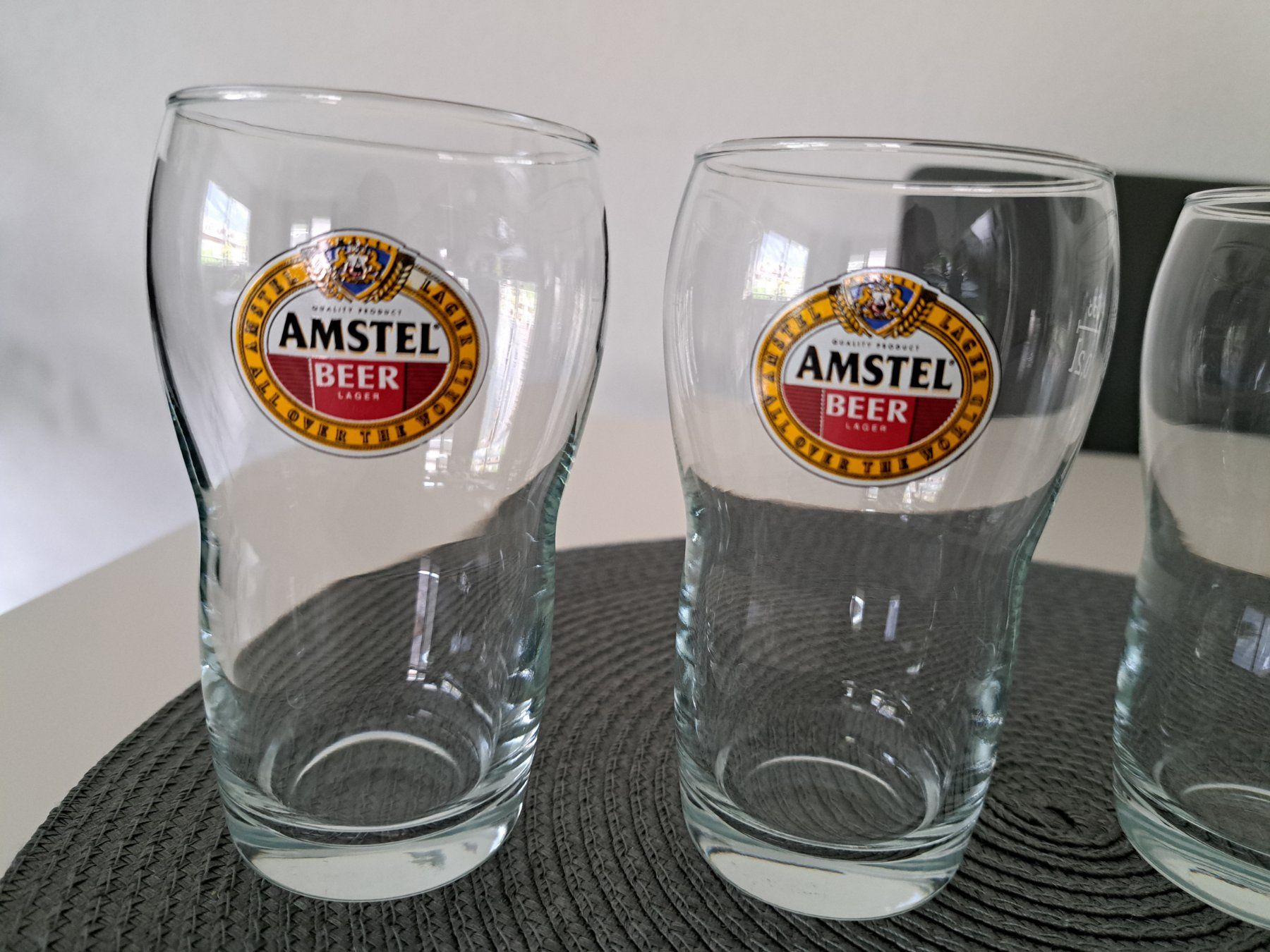 Gläser: Verres à bière Amstel - 4 pièces – Neu (gemäss Beschreibung) aus Sierre von sabr11 3