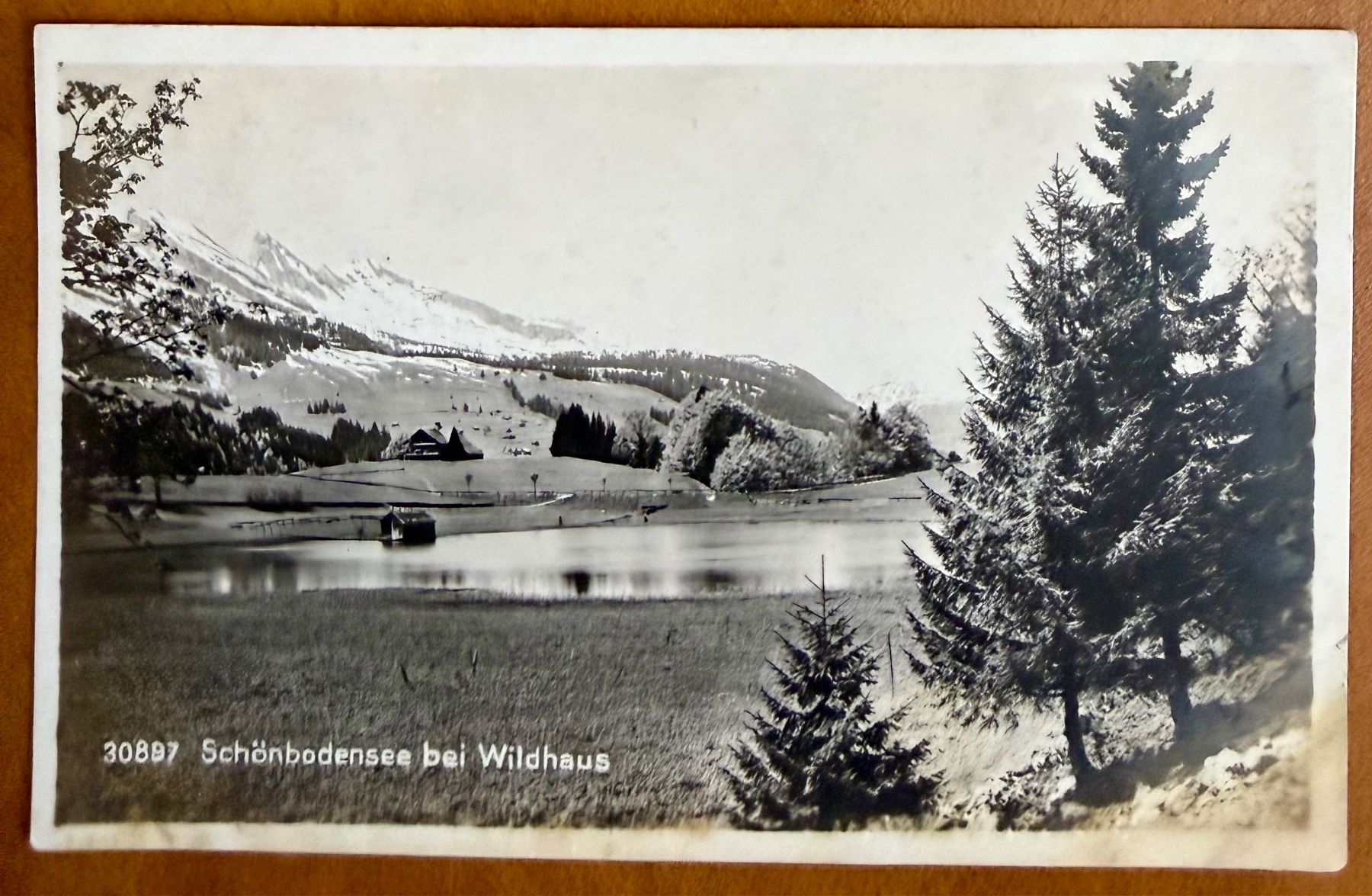 Ansichtskarten: Wildhaus - Schönbadensee - AK – Gebraucht aus Lutry von Ediego