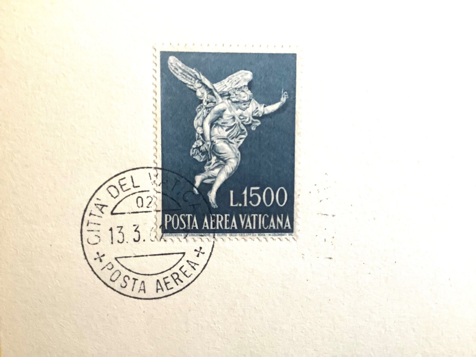 Tutti i francobolli: 1962 VatikanFDC  Folder Flugpostmarken Erzengel Gabriel – Nuovo (secondo la descrizione) da Liestal venduto da Skunk02 1