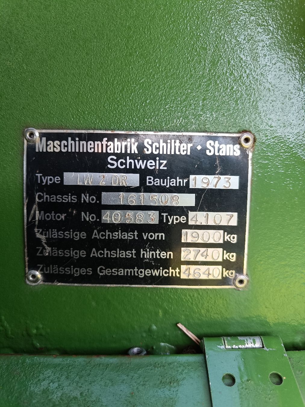 Schilter Traktoren: Schilter LT2 – Gebraucht aus oberterzen von mergim80 5