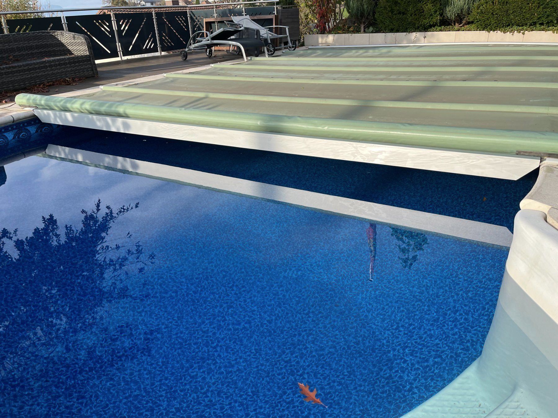 Piscine: Pool Rollabdeckung - Sicherheitsabdeckung – Usato da Ballwil venduto da bohrmeister 3