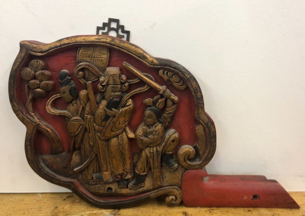 Xilografie: Antiker Chinesische Schnitzerei – Usato da Cham venduto da krikk0200 3